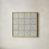 Bambala III by Kathrine Lovell. Shown in a natural wood glass frame for a timeless modern aesthetic. Available as an archival giclee rolled canvas, fine art paper, or poster print. SKU 30961a.
