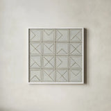 Bambala III by Kathrine Lovell. Shown in a crisp white glass frame for a clean and minimalist style. Available as an archival giclee rolled canvas, fine art paper, or poster print. SKU 30961a.
