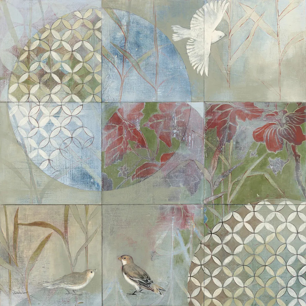 Bird Abstract by Kathrine Lovell. SKU 42546a. Archival Giclee Fine art print for wall decor.