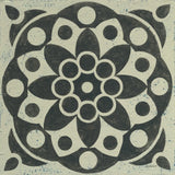 Black and White Tile II by Kathrine Lovell. SKU 55522a. Archival Giclee Fine art print for wall decor.