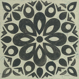 Black and White Tile III by Kathrine Lovell. SKU 55523a. Archival Giclee Fine art print for wall decor.