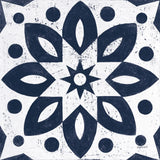 Blue and White Tile I by Kathrine Lovell. SKU 59158a. Archival Giclee Fine art print for wall decor.