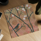 Cherry Blossoms II by Kathrine Lovell. Shown as a detailed flat fine art print, highlighting archival giclee quality. Available as an archival giclee rolled canvas, fine art paper, or poster print. SKU 24339a.