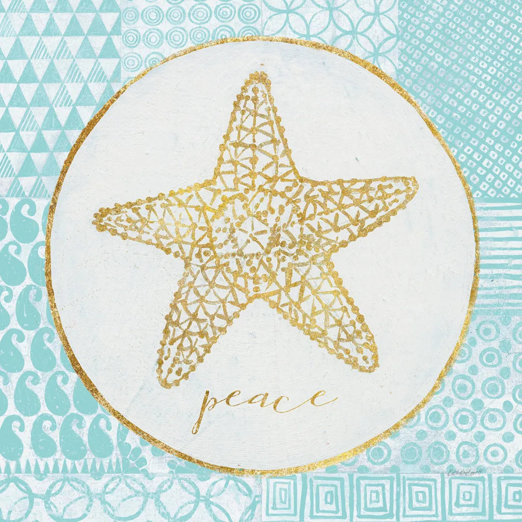 Christmas Shells IV by Kathrine Lovell. SKU 57897a. Archival Giclee Fine art print for wall decor.