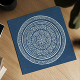 Circle Designs I by Kathrine Lovell. Shown as a detailed flat fine art print, highlighting archival giclee quality. Available as an archival giclee rolled canvas, fine art paper, or poster print. SKU 32445a.