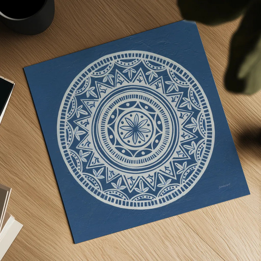 Circle Designs IV by Kathrine Lovell. Shown as a detailed flat fine art print, highlighting archival giclee quality. Available as an archival giclee rolled canvas, fine art paper, or poster print. SKU 32448a.