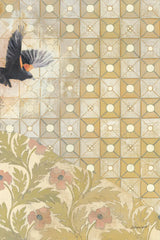 Copper Bird by Kathrine Lovell. SKU 92703h. Archival Giclee Fine art print for wall decor.