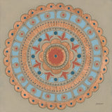 Copper Mandala II by Kathrine Lovell. SKU 24671a. Archival Giclee Fine art print for wall decor.