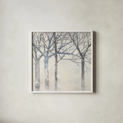 Day by Kathrine Lovell. Shown in a crisp white glass frame for a clean and minimalist style. Available as an archival giclee rolled canvas, fine art paper, or poster print. SKU 19252a.