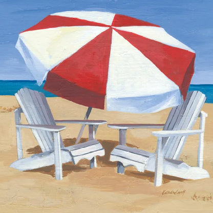 Day at the Beach III v2 by Kathrine Lovell. SKU 43325a. Archival Giclee Fine art print for wall decor.