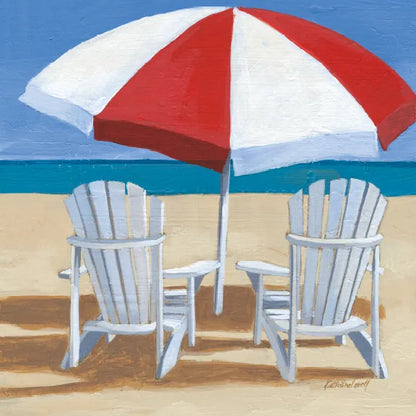 Day at the Beach IV v2 by Kathrine Lovell. SKU 43326a. Archival Giclee Fine art print for wall decor.