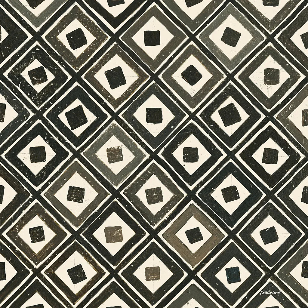 Diagonal Squares Light by Kathrine Lovell. SKU 31330a. Archival Giclee Fine art print for wall decor.