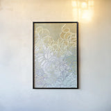 Ecstatic I by Kathrine Lovell. shown as a paper print in a black flame. Available as a archival giclee rolled canvas, fine art paper, or poster print. SKU 77878h.