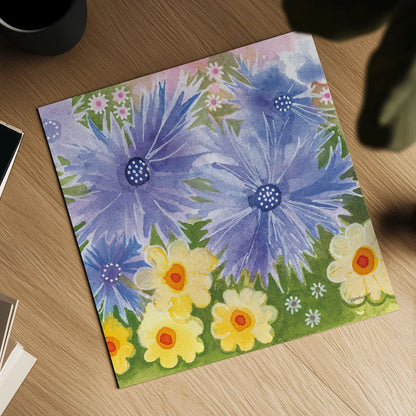 Fairy Garden I by Kathrine Lovell. Shown as a detailed flat fine art print, highlighting archival giclee quality. Available as an archival giclee rolled canvas, fine art paper, or poster print. SKU 84785a.