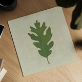 Forest Leaves II no Lines by Kathrine Lovell. Shown as a detailed flat fine art print, highlighting archival giclee quality. Available as an archival giclee rolled canvas, fine art paper, or poster print. SKU 33732a.