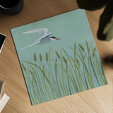 Free as a Bird I by Kathrine Lovell. Shown as a detailed flat fine art print, highlighting archival giclee quality. Available as an archival giclee rolled canvas, fine art paper, or poster print. SKU 28140a.