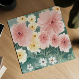 Garden Party II Pastel by Kathrine Lovell. Shown as a detailed flat fine art print, highlighting archival giclee quality. Available as an archival giclee rolled canvas, fine art paper, or poster print. SKU 88126a.