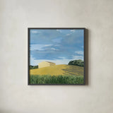 Helgers by Kathrine Lovell. Shown in a sleek black glass frame for a contemporary gallery look. Available as an archival giclee rolled canvas, fine art paper, or poster print. SKU 58640a.