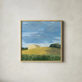 Helgers by Kathrine Lovell. Shown in a natural wood glass frame for a timeless modern aesthetic. Available as an archival giclee rolled canvas, fine art paper, or poster print. SKU 58640a.