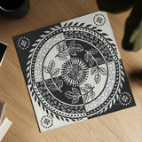Hemma II BC by Kathrine Lovell. Shown as a detailed flat fine art print, highlighting archival giclee quality. Available as an archival giclee rolled canvas, fine art paper, or poster print. SKU 63089a.