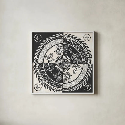 Hemma II BC by Kathrine Lovell. Shown in a crisp white glass frame for a clean and minimalist style. Available as an archival giclee rolled canvas, fine art paper, or poster print. SKU 63089a.