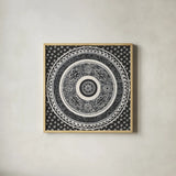 Hemma III BC by Kathrine Lovell. Shown in a natural wood glass frame for a timeless modern aesthetic. Available as an archival giclee rolled canvas, fine art paper, or poster print. SKU 63090a.