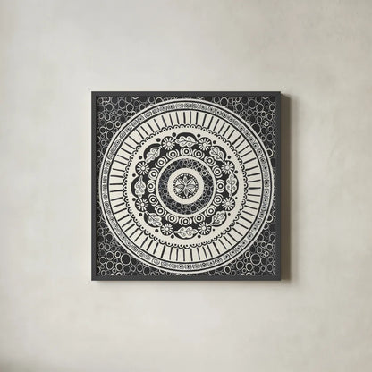 Hemma IV BC by Kathrine Lovell. Shown in a sleek black glass frame for a contemporary gallery look. Available as an archival giclee rolled canvas, fine art paper, or poster print. SKU 63091a.