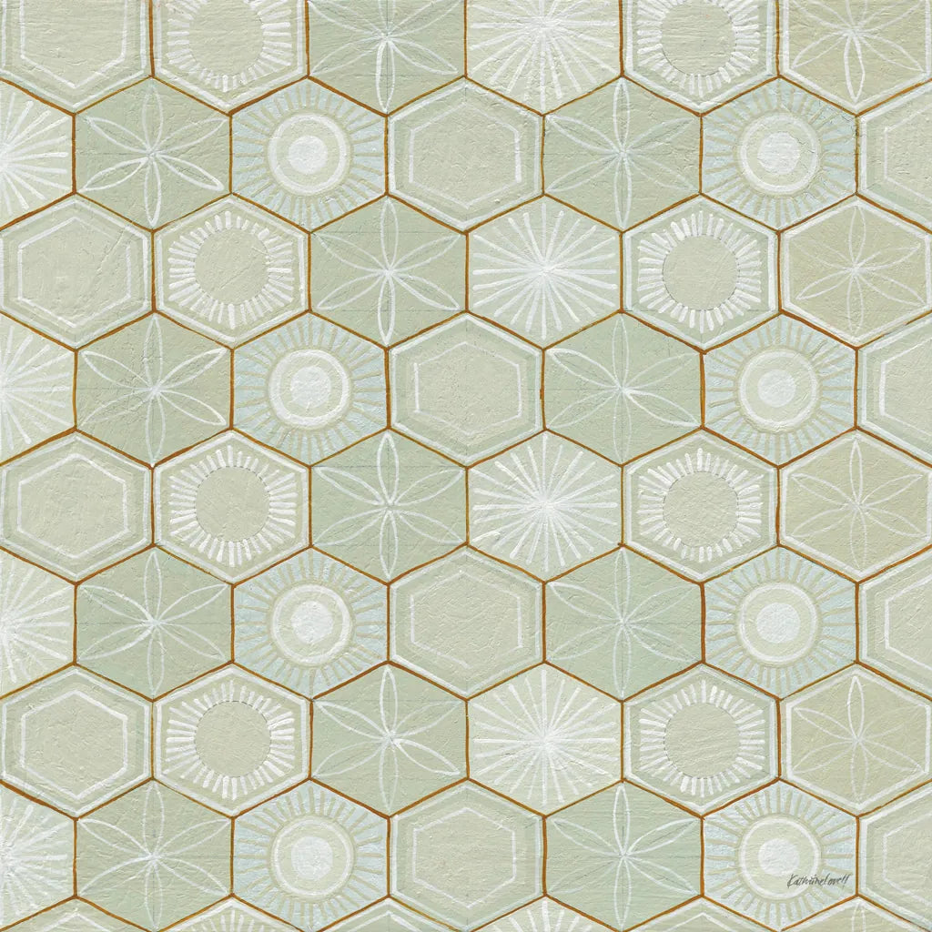 Hex I by Kathrine Lovell. SKU 55525a. Archival Giclee Fine art print for wall decor.