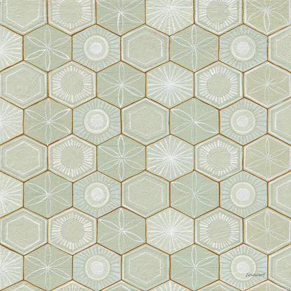 Hex I by Kathrine Lovell. SKU 55525a. Archival Giclee Fine art print for wall decor.