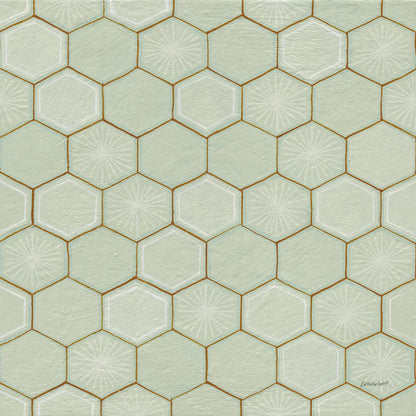 Hex III by Kathrine Lovell. SKU 55527a. Archival Giclee Fine art print for wall decor.