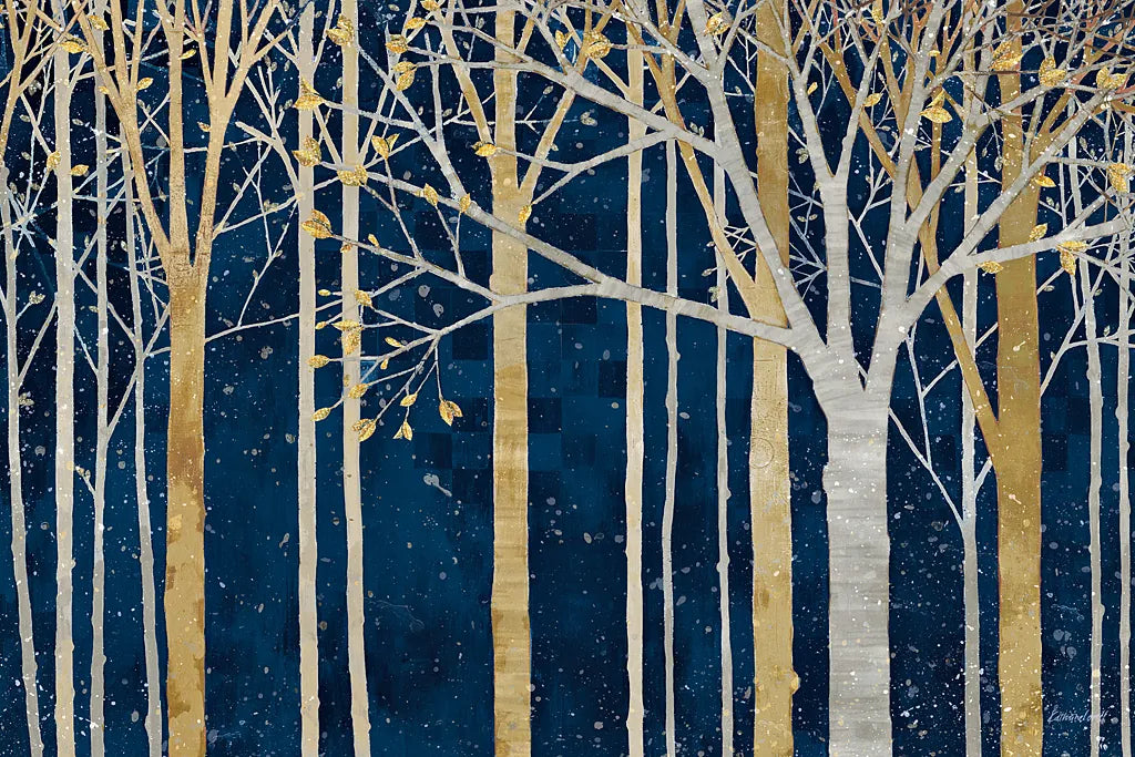 In Springtime Indigo by Kathrine Lovell. SKU 43353i. Archival Giclee Fine art print for wall decor.