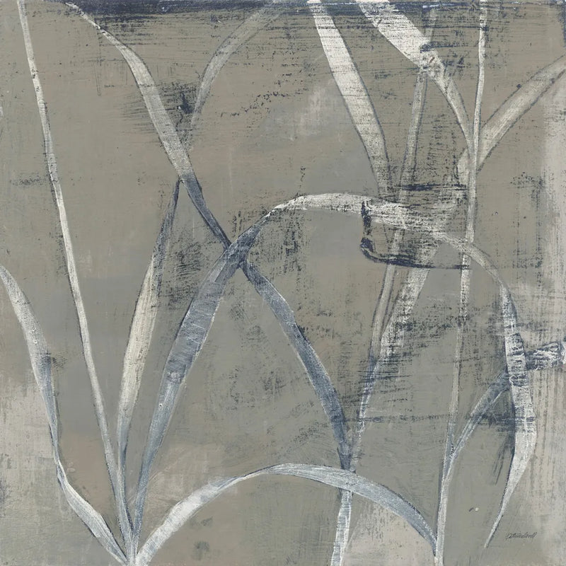 In the Garden II Gray by Kathrine Lovell. SKU 42229a. Archival Giclee Fine art print for wall decor.