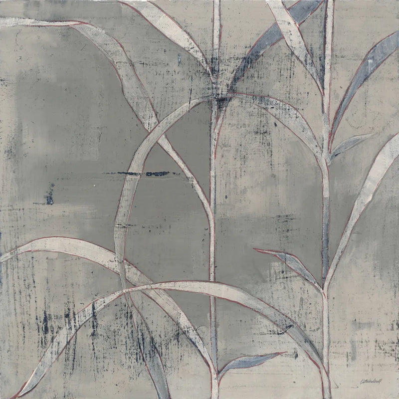 In the Garden III Gray by Kathrine Lovell. SKU 42230a. Archival Giclee Fine art print for wall decor.