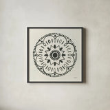 Kami I by Kathrine Lovell. Shown in a sleek black glass frame for a contemporary gallery look. Available as an archival giclee rolled canvas, fine art paper, or poster print. SKU 37902a.
