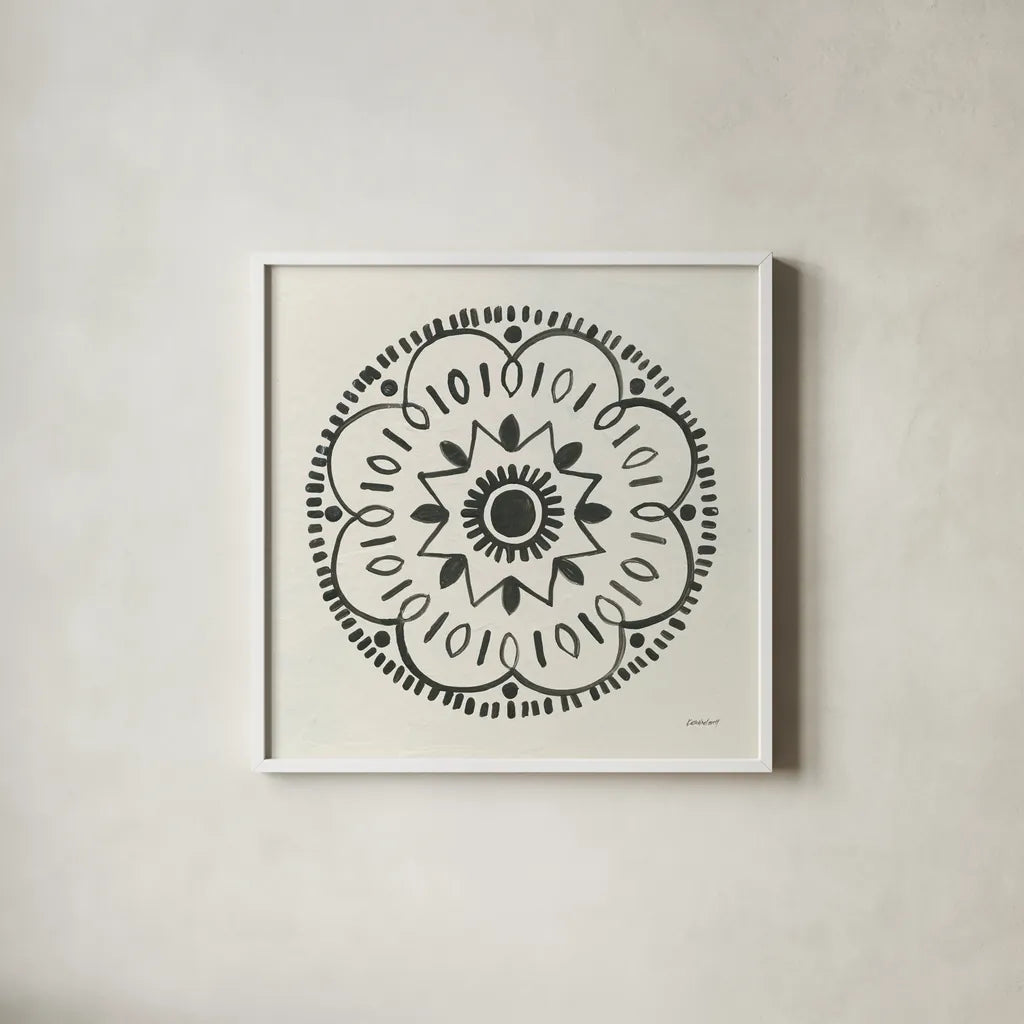 Kami I by Kathrine Lovell. Shown in a crisp white glass frame for a clean and minimalist style. Available as an archival giclee rolled canvas, fine art paper, or poster print. SKU 37902a.