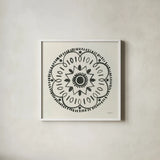 Kami I by Kathrine Lovell. Shown in a crisp white glass frame for a clean and minimalist style. Available as an archival giclee rolled canvas, fine art paper, or poster print. SKU 37902a.