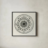 Kami II by Kathrine Lovell. Shown in a sleek black glass frame for a contemporary gallery look. Available as an archival giclee rolled canvas, fine art paper, or poster print. SKU 37903a.
