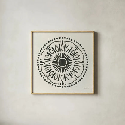 Kami II by Kathrine Lovell. Shown in a natural wood glass frame for a timeless modern aesthetic. Available as an archival giclee rolled canvas, fine art paper, or poster print. SKU 37903a.