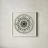 Kami II by Kathrine Lovell. Shown in a crisp white glass frame for a clean and minimalist style. Available as an archival giclee rolled canvas, fine art paper, or poster print. SKU 37903a.