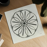 Kami III by Kathrine Lovell. Shown as a detailed flat fine art print, highlighting archival giclee quality. Available as an archival giclee rolled canvas, fine art paper, or poster print. SKU 37904a.