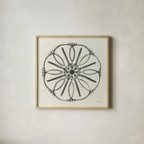 Kami III by Kathrine Lovell. Shown in a natural wood glass frame for a timeless modern aesthetic. Available as an archival giclee rolled canvas, fine art paper, or poster print. SKU 37904a.