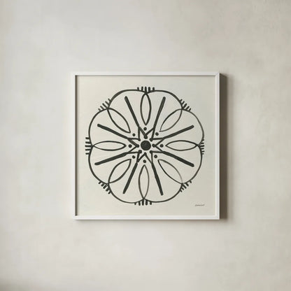 Kami III by Kathrine Lovell. Shown in a crisp white glass frame for a clean and minimalist style. Available as an archival giclee rolled canvas, fine art paper, or poster print. SKU 37904a.