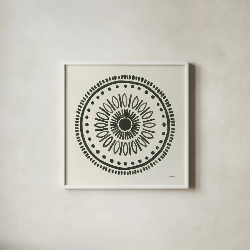 Kami IV by Kathrine Lovell. Shown in a crisp white glass frame for a clean and minimalist style. Available as an archival giclee rolled canvas, fine art paper, or poster print. SKU 37905a.