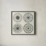 Kami IX by Kathrine Lovell. Shown in a sleek black glass frame for a contemporary gallery look. Available as an archival giclee rolled canvas, fine art paper, or poster print. SKU 37910a.