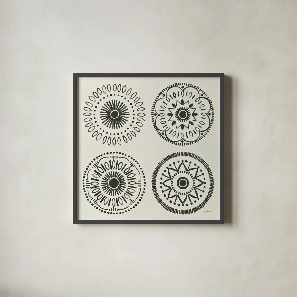 Kami IX by Kathrine Lovell. Shown in a sleek black glass frame for a contemporary gallery look. Available as an archival giclee rolled canvas, fine art paper, or poster print. SKU 37910a.