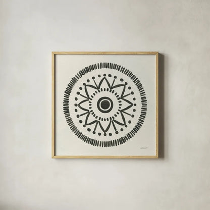 Kami V by Kathrine Lovell. Shown in a natural wood glass frame for a timeless modern aesthetic. Available as an archival giclee rolled canvas, fine art paper, or poster print. SKU 37906a.