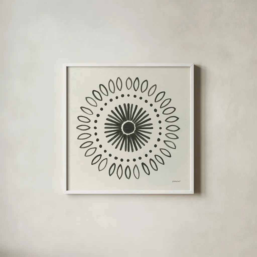 Kami VI by Kathrine Lovell. Shown in a crisp white glass frame for a clean and minimalist style. Available as an archival giclee rolled canvas, fine art paper, or poster print. SKU 37907a.