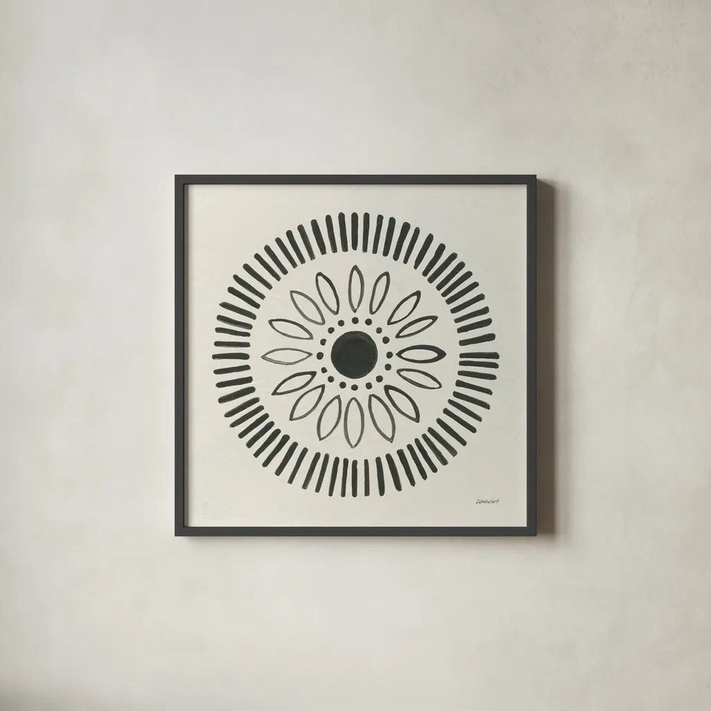 Kami VII by Kathrine Lovell. Shown in a sleek black glass frame for a contemporary gallery look. Available as an archival giclee rolled canvas, fine art paper, or poster print. SKU 37908a.