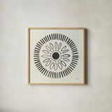 Kami VII by Kathrine Lovell. Shown in a natural wood glass frame for a timeless modern aesthetic. Available as an archival giclee rolled canvas, fine art paper, or poster print. SKU 37908a.