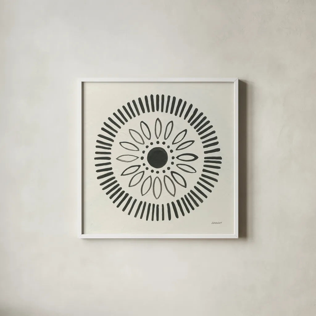 Kami VII by Kathrine Lovell. Shown in a crisp white glass frame for a clean and minimalist style. Available as an archival giclee rolled canvas, fine art paper, or poster print. SKU 37908a.